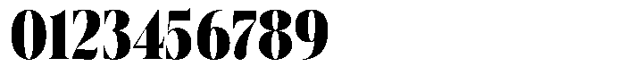 Regaris Extra Bold Condensed Font OTHER CHARS