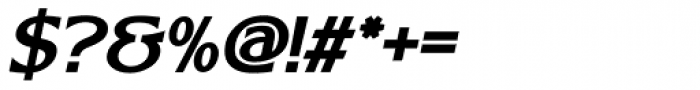 Regency ExtraBold Italic Font OTHER CHARS