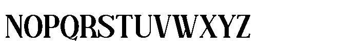 Regflina Regular Font UPPERCASE