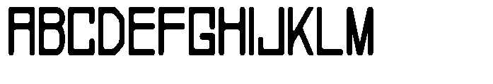 Regglid Sans Black Condensed Font UPPERCASE