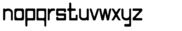 Regglid Sans Black Condensed Font LOWERCASE