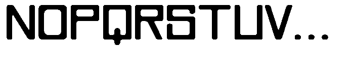 Regglid Sans Black Expanded Font UPPERCASE