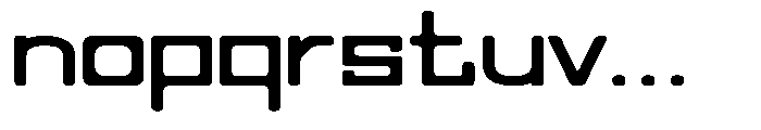 Regglid Sans Black Expanded Font LOWERCASE