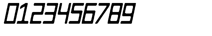 Regglid Sans Black Slanted Condensed Font OTHER CHARS