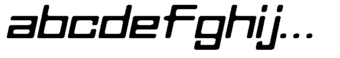 Regglid Sans Black Slanted Expanded FONT