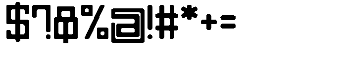 Regglid Sans Black Font OTHER CHARS