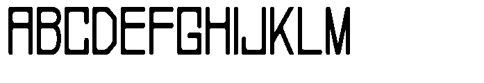 Regglid Sans Bold Condensed Font UPPERCASE