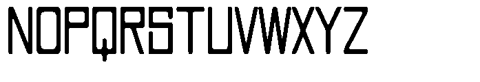 Regglid Sans Bold Condensed Font UPPERCASE
