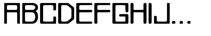 Regglid Sans Bold Expanded Font UPPERCASE