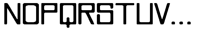 Regglid Sans Bold Expanded Font UPPERCASE