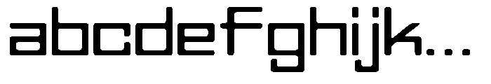 Regglid Sans Bold Expanded FONT