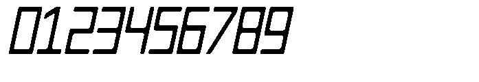 Regglid Sans Bold Slanted Condensed Font OTHER CHARS
