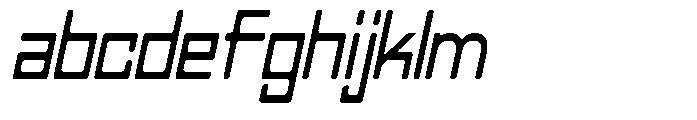 Regglid Sans Bold Slanted Condensed FONT