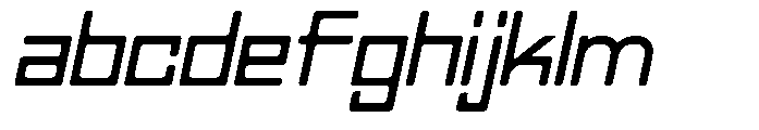 Regglid Sans Bold Slanted FONT