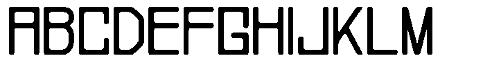 Regglid Sans Bold Font UPPERCASE