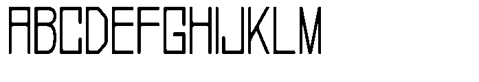 Regglid Sans Condensed Font UPPERCASE
