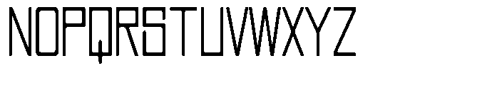 Regglid Sans Condensed Font UPPERCASE