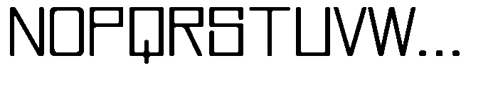 Regglid Sans Expanded Font UPPERCASE