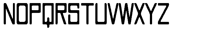 Regglid Sans Extra Bold Condensed Font UPPERCASE