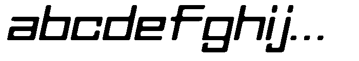 Regglid Sans Extra Bold Slanted Expanded FONT