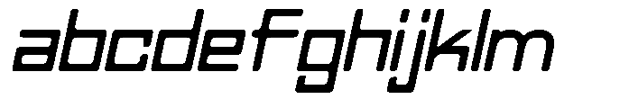 Regglid Sans Extra Bold Slanted FONT