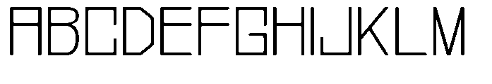 Regglid Sans Extra Light Expanded Font UPPERCASE