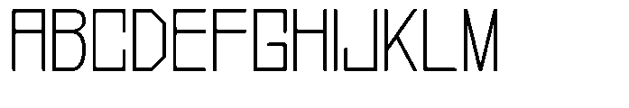 Regglid Sans Extra Light Font UPPERCASE