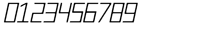 Regglid Sans Light Slanted Font OTHER CHARS
