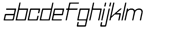 Regglid Sans Light Slanted FONT