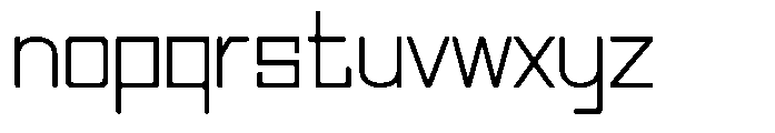 Regglid Sans Light Font LOWERCASE