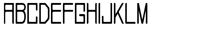 Regglid Sans Medium Condensed Font UPPERCASE