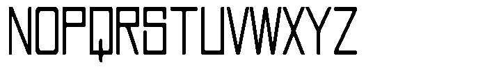 Regglid Sans Medium Condensed Font UPPERCASE