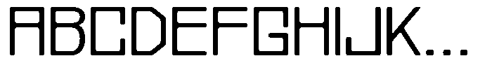 Regglid Sans Medium Expanded Font UPPERCASE