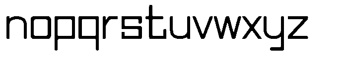 Regglid Sans Medium Font LOWERCASE