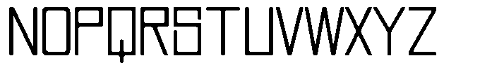 Regglid Sans Regular Font UPPERCASE