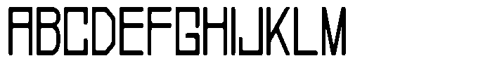 Regglid Sans Semi Bold Condensed Font UPPERCASE