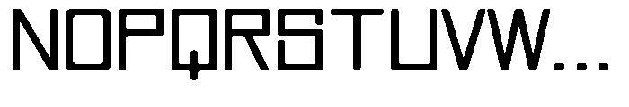Regglid Sans Semi Bold Expanded Font UPPERCASE