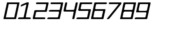 Regglid Sans Semi Bold Slanted Expanded Font OTHER CHARS
