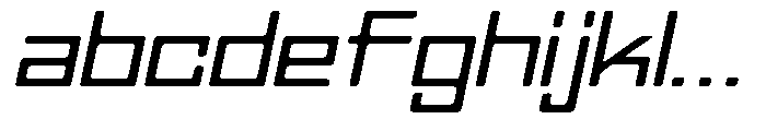 Regglid Sans Semi Bold Slanted Expanded FONT