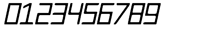 Regglid Sans Semi Bold Slanted Font OTHER CHARS