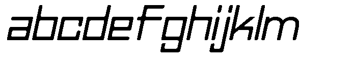 Regglid Sans Semi Bold Slanted FONT