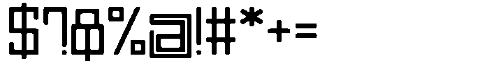 Regglid Sans Semi Bold Font OTHER CHARS