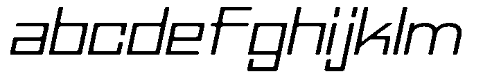 Regglid Sans Slanted Expanded FONT
