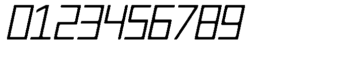 Regglid Sans Slanted Font OTHER CHARS