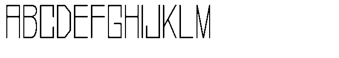Regglid Sans Thin Condensed Font UPPERCASE