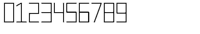 Regglid Sans Thin Font OTHER CHARS
