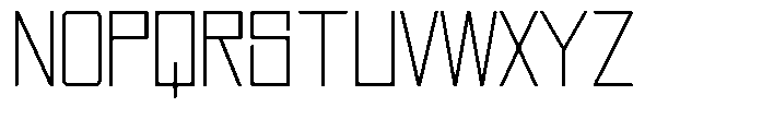 Regglid Sans Thin Font UPPERCASE