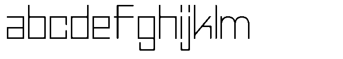 Regglid Sans Thin FONT