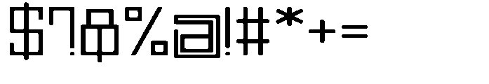 Regglid Sans Variable Thin Font OTHER CHARS