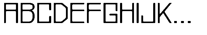 Regglid Sans Variable Thin Font UPPERCASE